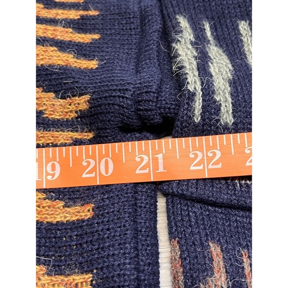 Vintage 3D Textured Knit Sweater Multicolor 90s‎ Cosby Biggie K. Cosa XL Hip Hop - Picture 7 of 8